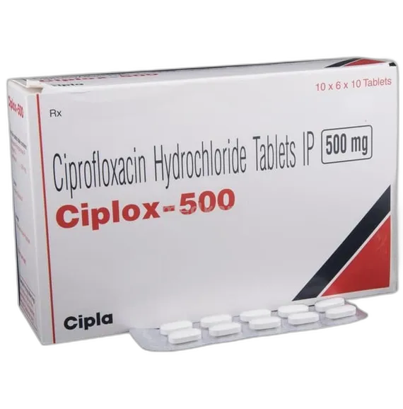 ciplox 500mg tablet 10's